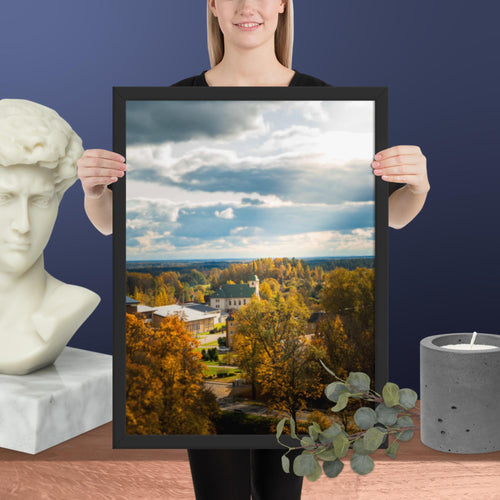 Church of the Immaculate Heart of Mary Latvia poster print