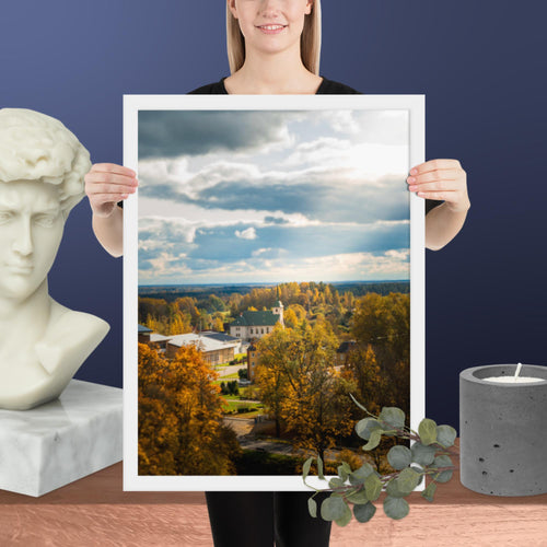 Church of the Immaculate Heart of Mary Latvia poster print