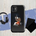 Flip the Bird graphic tough case for iPhone