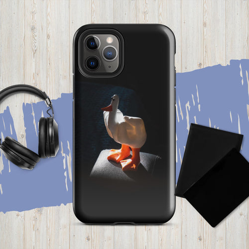 Flip the Bird graphic tough case for iPhone